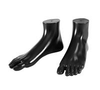 Set di 2 Repliche Piede Femminile PVC Costruzione Manichino Anatomia Strumento di Allenamento Adatto per Calzature Marketing Simulazione Piede Repliche, Misura unica, come descritto