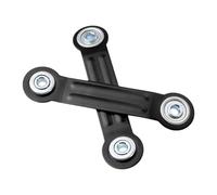 Set di 2 robuste staffe per cuscinetti a braccio, accessori per terrazze, bilancieri e forniture da giardino, uso quotidiano e casual, braccio cuscinetto