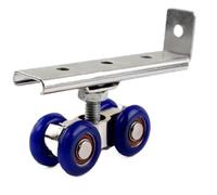 Set di 2 rulli for porte scorrevoli, ferramenta for porte scorrevoli, puleggia da 4/8 ruote, ruote sospese for porte in legno, puleggia for binario