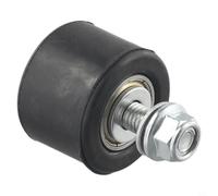 Set di 2 rulli in gomma per catena con foro da 8 mm e larghezza 35 mm, compatibili con Yfz 350 per modelli Banshee per allineamento superiore e inferiore del forcellone per mantenere la catena che