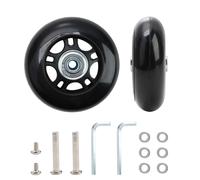 Set di 2 Ruote Valigia di Ricambio 70x6x24mm Ruote Trolley Ricambio Ruote