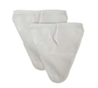 Set di 2 Sacchetti di Canapa Naturale per Latte Vegano, Latta di Mandorle e Nocciola, Filtro a Maglia Fine Ideale per Succhi di Frutta e Caffè Fresco sacchetto filtro per latte di mandorle