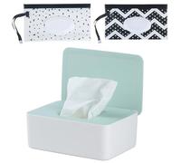 Set di 2 salviettine umidificate per bambini e 1 confezione per salviettine umidificate, riutilizzabili