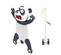 Set di 2 Segnalibri 3D a Forma di Animali dei Cartoni Animati - Regalo Creativo e Interessante per Ragazzi e Ragazze (Panda)