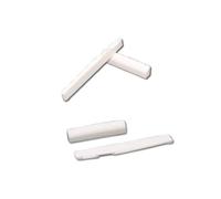 Set di 2 sellette e capotasto per chitarra acustica, 4 pezzi, in vero osso di bestiame, accessori per chitarra a 6 corde