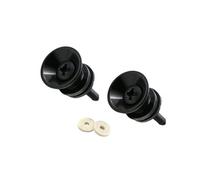 Set di 2 serrature per tracolla per chitarra, parte elettrica, set di serrature per cintura in ferro, spilli per chitarra