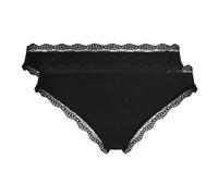 Set di 2 slip DAILY COTON DENTELLE Nero 42 (IT) - 38 (FR) Tinta unita