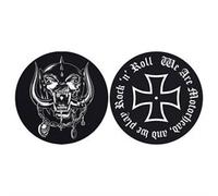 Set Di 2 Slipmat Licenziato Motorhead Per Giradischi