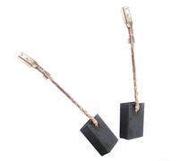 Set di 2 spazzole di carbone 1619PC1300 5,5 x 11 x 15 mm per smerigliatrice angolare GWS800, parti di ricambio compatibili con utensili elettrici
