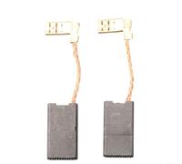 Set di 2 spazzole di carbone per Bosch 5-40 DCE, 5-40, GSH 88 X, A69 - Parti di ricambio per martello perforatore e martello scalpello in acciaio al carbonio. 61 mm