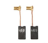 Set di 2 spazzole di carbone per Bosch Power Tool per modelli GBH5400 GBH5-38D GSH38 GSH500 GSH88X, dimensioni parte di ricambio 22,9 x 12,2 x 6,1 mm