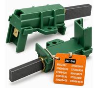 Set di 2 spazzole di carbone per motore con codice originale 371202402 371202405 371202407 371202408 371202410 per Beko 49028930 91212332 97916670 per Candy für Candy Hoover C00864941 per Bauknecht
