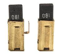 Set di 2 spazzole di carbone per trapano a mano BE1100, BEV1300-2, BE1020, set di spazzole di carbone con contatti in metallo, 7 x 11,5 x 24,5 mm