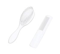 Set di 2 spazzole per capelli per neonati e neonati, per massaggio del cuoio capelluto