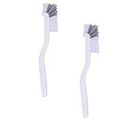 Set di 2 spazzole per piatti e stoviglie, spazzola per la pulizia della cucina, spazzola angolare per bottiglie, spazzola da cucina, per pulire i piatti, per lavello, pentola, padella, con manico