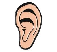 Set di 2 spille artistiche Alice con teschio smaltato, distintivo per amici, Klein, Metallo non prezioso