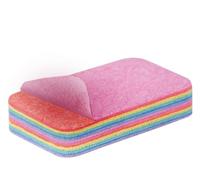 Set di 2 spugne multistrato, multistrato, MYBO TV- L'Originale- La spugna ultra assorbente composta da 12 strati in microfibra staccabili