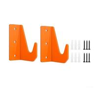 Set di 2 staffe da parete per martinetto idraulico progettato per riporre cric da pavimento e attrezzi correlati in garage