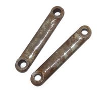 Set Di 2 Staffe Per Forcella Girder Anteriore Indian Chief 1946-1948, In Acciaio