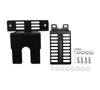 Set di 2 Staffe per Motore Girarrosto nel Acciaio Inossidabile da 2 Pezzi Piastre di Supporto Motore per Barbecue Universali Strumenti da All'Aperto per Barbecue