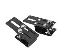Set di 2 staffe regolabili per box da tetto auto con guarnizione in gomma per montaggio gamma 120 183 mm compatibile con un'ampia gamma di veicoli
