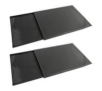 Set di 2 stampi duri Napoleone Pasticceria Bakewares Set Rivestimento antiaderente assicura il rilascio di ogni uso adatto ai principianti Set di teglie da forno