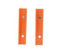 Set di 2 strisce di protezione per morsa in nylon, per strumenti da officina e gioielli, resistenti strisce protettive in nylon