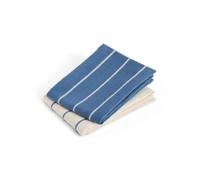 Set di 2 Strofinacci da Cucina Outdoor Market Blu/ Beige