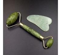 Set di 2 strumenti di bellezza per massaggio facciale, per viso, collo, pietra naturale per la cura del corpo, set di strumenti di bellezza