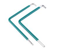 Set di 2 strumenti di regolazione della finestra con Torx TX15 esagonale da 4 mm e testa a sfera da 4 mm, chiave di regolazione della finestra per la riparazione professionale di macchine fai da te