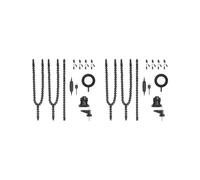 Set di 2 strumenti di saldatura per mani di aiuto con lente d'ingrandimento illuminata 3X