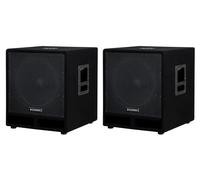 McGrey PAS-115 15" Coppia Subwoofer Basso PA passivo 1200 Watt