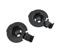 Set di 2 supporti di ricambio compatibili con supporto GPS per Garmin DriveSmart 50 51 61 65 70 76, Drive 51 55 60 61, Nüvi, RV, Dēzl 570 580, DriveTrack Series - Supporto a sfera da 17 mm