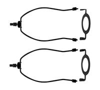 Set di 2 supporti per arpa per lampada, componenti di ricambio, componenti hardware, struttura per lampada