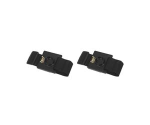 Set di 2 supporti per puntali con cinghia regolabile
