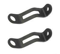 Set di 2 supporti per serbatoio dell'olio del freno per moto, per una riparazione efficiente del serbatoio idraulico (nero)