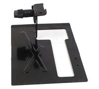 Set di 2 supporti per smerigliatrice angolare sintonizzabile con staffa di taglio da 13,5 cm, protezione in acciaio ispessito, base da 138 mm per smerigliatrici da 4 a 12 pollici (compatibile con la