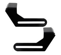 Set di 2 supporti per smerigliatrice in acciaio inox, design per 150-200/250 banchi smerigliatrici per aree di lavoro solide in acciaio inox