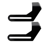 Set di 2 supporti per smerigliatrice in acciaio inox, design per banchi da 150-200/250, aree di lavoro per smerigliatrici e spazi di lavoro pesanti