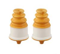 Set di 2 supporti posteriori per Fiat 500 500c per Abarth Panda anni dal 2007 al 2016, in gomma di alta qualità, sostituisce 51811829 50703905 kit di riparazione auto