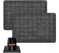 Set di 2 tappetini antiscivolo in feltro per friggitrice ad aria e altri apparecchi da banco, protezione dal calore, con adesione costante