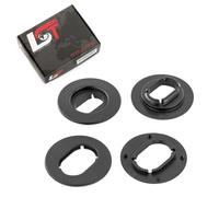 Set Di 2 Tappetini Con Clip Di Fissaggio A Pulsante Ovale Per FORD RANGER ES