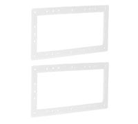 Set di 2 tappetini quadrati in silicone robusti per tubi di piscina, isolanti, per riparazioni e manutenzione della casa