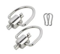 Set di 2 tappi di chiusura di sicurezza con portachiavi per HVAC 410A R22 refrigeranti, cappucci per installazione rimozione HVAC strumento di manutenzione