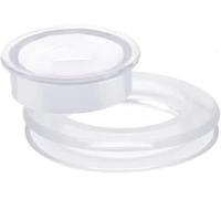 Set di 2 tappi e tappi trasparenti in silicone di dimensioni standard per vetro esterno patio tavolo terrazza cortile 5 cm ombrellone ombrellone e paralume mobili e accessori da patio