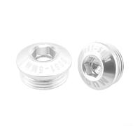 Set di 2 tappi per pedali per bicicletta, M14 x P1, 0 coperture antipolvere per parti di manutenzione protettive ( 5 mm)