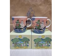 [Set di 2] Tazza Moominvalley Park Moomin Arabia 2026 SIMPLE JOY Edizione Lim...