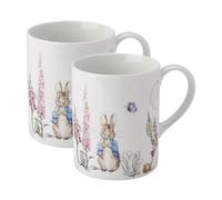 Set Di 2 Tazze In Porcellana Peter Rabbit Classico - 350ml