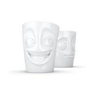 TV Tazze Tazza Senza Henkel Set 2-tlg. Lachend & Lecker 0,35 L