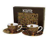 Set di 2 tazzine da caffè espresso Klimt Tree